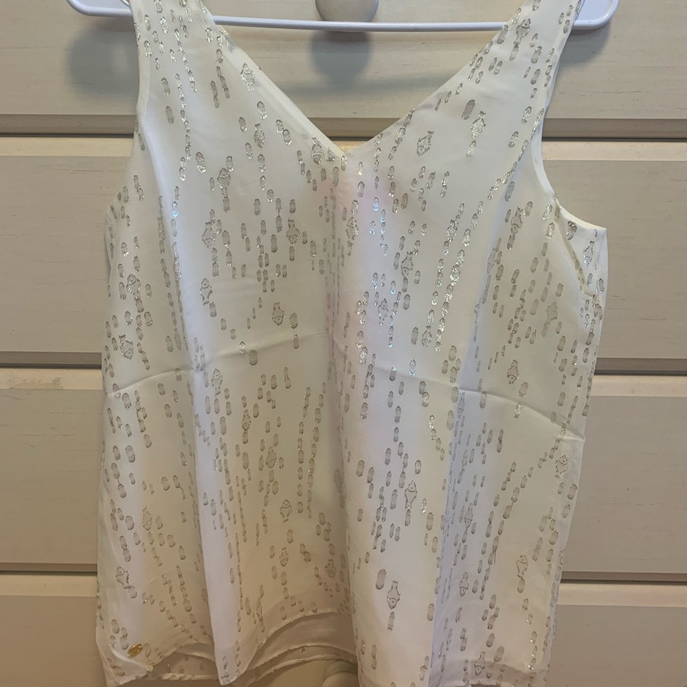 NWT Lilly Pulitzer Florin Silk Tank